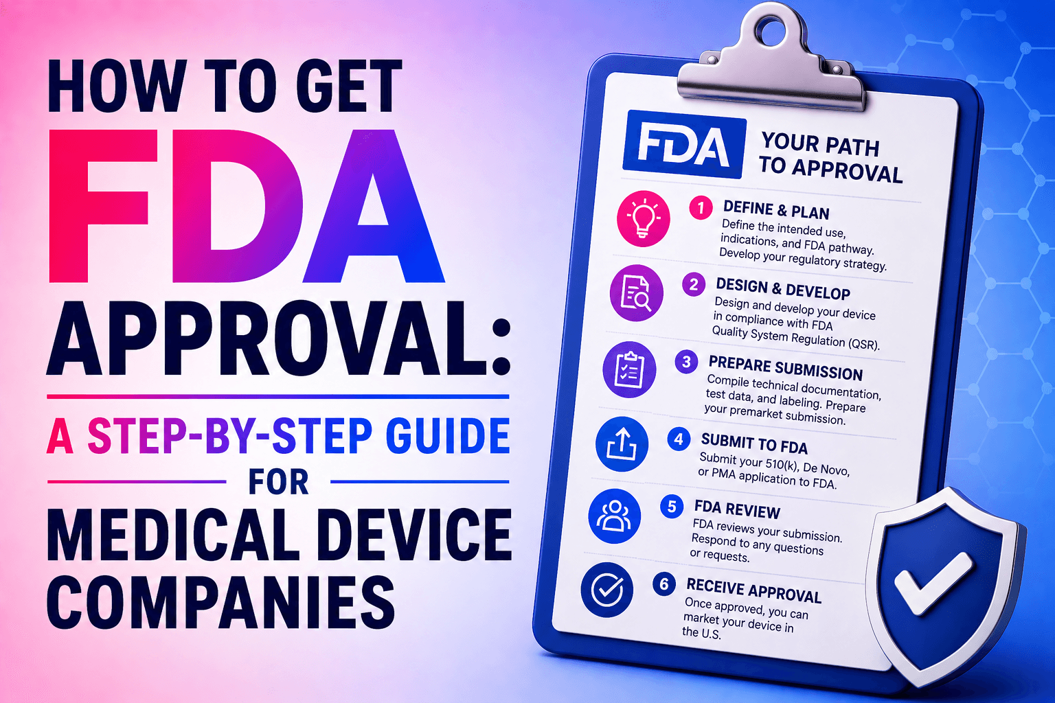 How to Get FDA Approval: A Step-by-Step Guide for Medical Device Companies