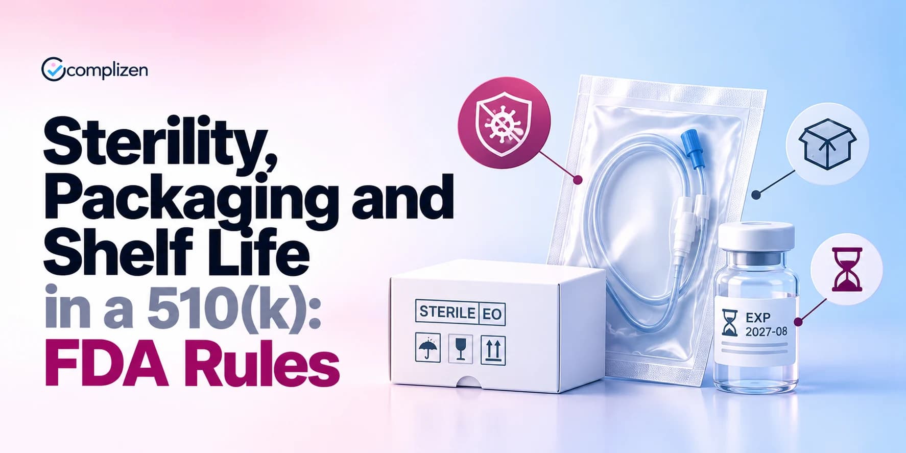 Sterility, Packaging and Shelf Life in a 510(k): FDA Rules