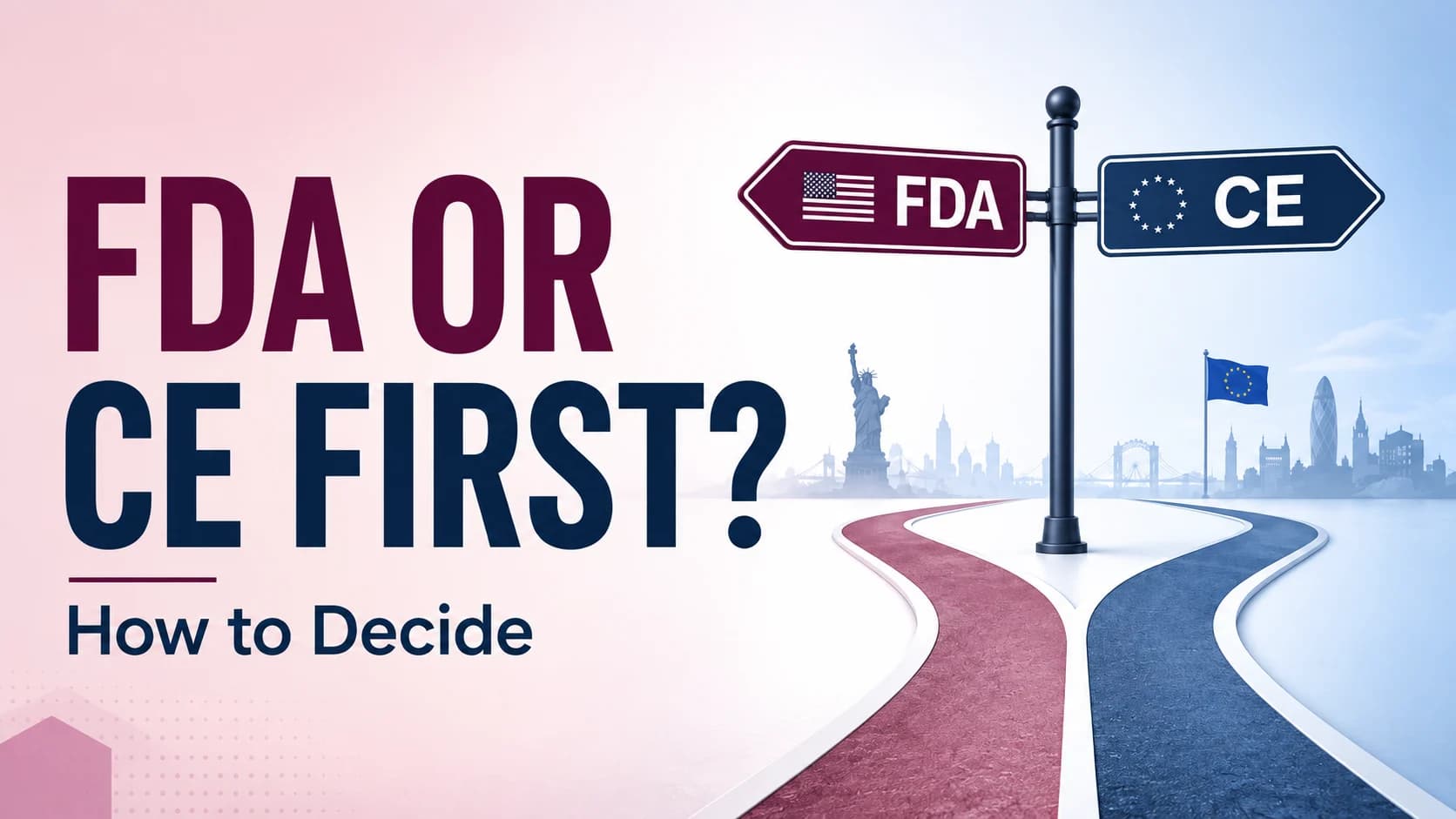 FDA First or CE Mark First? How to Decide