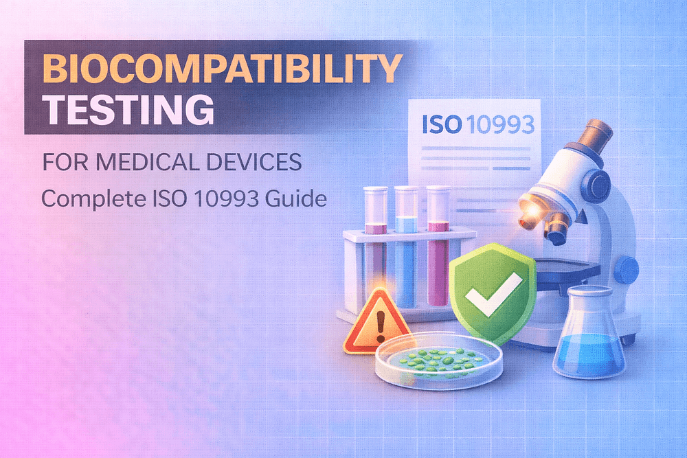 Biocompatibility Testing Lab Biocompatibility Testing for Medical Devices: Complete ISO 10993 Guide ...